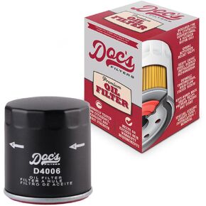 Doc's Filters Oil Filter D4006 | Fits Various Chevrolet 1996-2012, GMC 1999-2012, Buick 1996-2007, Cadillac 2003-2006, Isuzu 2003-2008, Hummer 2003-2006, Pontiac 1996-2006, Oldsmobile 1996-2001