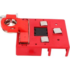 Battery Distribution Terminal,Battery Distribution Terminal 32V 400A Quick Release Fused Clamp Connector 3 Studs for Caravan