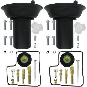 2-Pack Carburetor Repair Kit Rebuild Set Replacement for Honda Shadow ACE 750 VT750C 2000, Shadow VLX 600 1988-1998, VTX1300C 2008