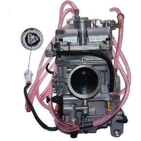 Carbman WR450 Carburetor Assy Replacement for YAMAHA WR400F 1998-2000 WR426F 2001-2002 WR450F 2003-2011 YZ400F 1998-1999 YZ426F 2001-2002 YZ450F 2003-2009 40m 5TG-14101-00-00