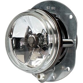 HELLA 008582007 90mm 12V/55W Halogen Fog Lamp Module with Mounting Frame