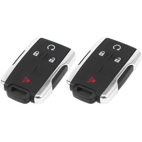 X AUTOHAUX 2pcs 315Mhz Keyless Entry Remote Car Key Fob for Chevrolet Silverado 2014-2019 for GMC Sierra 1500 2500 3500 for Chevrolet Colorado for GMC Canyon 2015-2021 M3N32337100