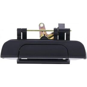 Tailgate Door Handle Compatible with Toyota 1995-2004 Tacoma Pickup Tail gate Outside Liftgate Lock Latch Exterior Rear Textured Black Replaces TO1915102 69090-35010 6909035010 79605