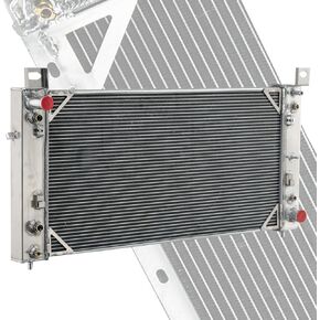 3 Row Radiator Compatible with 1999-2013 Chevy Silverado Suburban Escalade Tahoe GMC Yukon Hummer H2