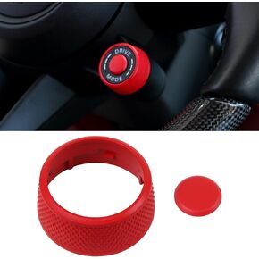 Steering Wheel Driving Mode knob Decorative Cover Compatible with Porsche Cayenne 2024-2025 Panamera 2021-2025 Macan 2022-2024 911 2019-2024 Taycan 2020-2025 for Porsche 9Y0.2 9712/976 95B.2 992 9J1