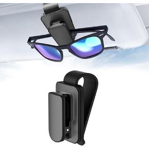 ABS Plastic Sunglasses Clip for Car Sun Visor, Suitable for Any Cars,Ticket Card Clip Sunglasses Mount, Car Visor Accessories Gadgets