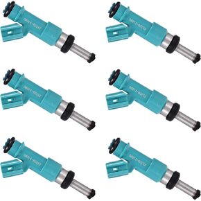 23209-31090 OE 2GR-FE 3.5L Fuel Injectors,Compatible with/Toyota Camry Highlander Sienna Avalon,Compatible with/Lexus 3.5 RX350 ES350 2012 2013 2014 2015 2016 2017 2018 |12 Holes| |Set of 6|