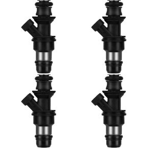4Pcs Powerful Performance 25325012 Fuel Injectors Compatible for 2000-2001 for S10 2door Extended Cab Pickup 2.2L 2000-2003 for Sonoma 2door Standard Cab Pickup 2.2L, 2Holes Fuel Injector Kit