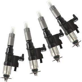 095000-5471 4 X Fuel Injectors Replacement for Isuzu NPR NPR-HD 5.2L 2001-2007 4HK1