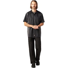 Dickies Men's Two-Tone Short Sleeve Work Shirt in Kuwait