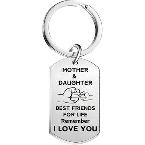 malyunin هدايا الأم والابنة سلسلة المفاتيح هدايا للأم من ابنة مفتاح سلسلة هدايا عيد الميلاد عيد الميلاد in Kuwait