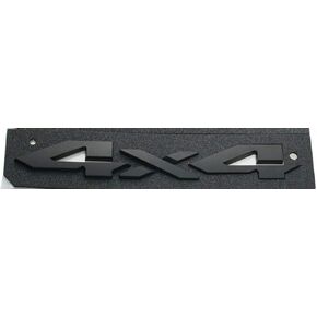 Matte Black 4X4 Letters Truck Tailgate Emblems Badge Nameplate Decals for Ram 1500 2500 3500 2019-2025