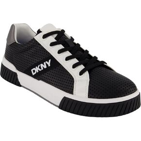 حذاء رياضي رجالي من DKNY بنعل مطاطي ومقدمة مستديرة ورباط