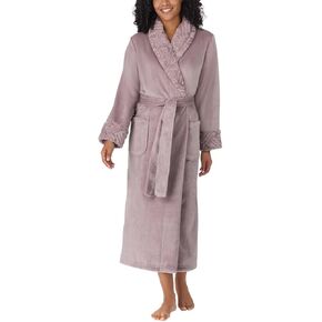 Carole Hochman Women's Shawl Collar Plush Robe