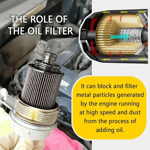 فلتر زيت المحرك للسيارة مع ترشيح ودوران جيدين، فلاتر الزيت OEM#04152-YZZA1 04152-31090 متوافقة مع تويوتا ولكزس وملحقات السيارات الاحترافية لحماية المحرك in Kuwait