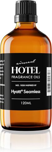 Hotel Diffuser Oil Inspired by The Hyatt's Seamless Hotel Scent - AirScent No. 1028 Essential Oil Blend - 10 mL, 0.34 fl oz Glass Dropper Bottle for Aromatherapy Diffusers and Humidifiers in Saudi Arabia