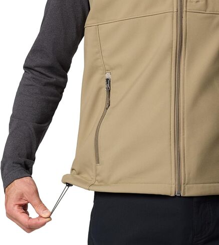 Columbia Men's PHG Ascender II Softshell Vest, Black/Timberwoods Camo, Large in Saudi Arabia