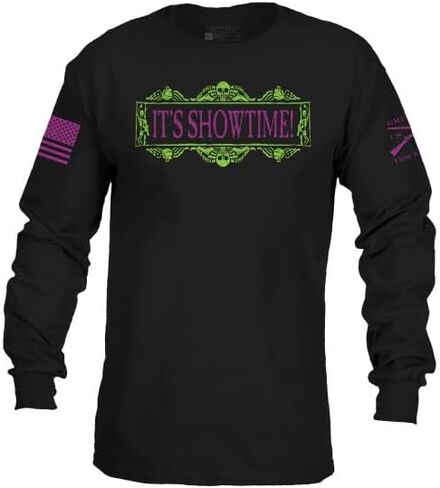 Grunt Style It's Showtime Long Sleeve Men's T-Shirt in Saudi Arabia