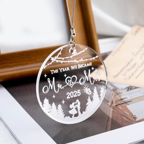 Wedding Gifts Mr and Mrs Gifts Wedding Gifts for Couples 2025 Bridal Shower Gifts Customized Couple Gifts Personalized Wedding Gifts for Bride Ornament Just Married Decorations in Saudi Arabia