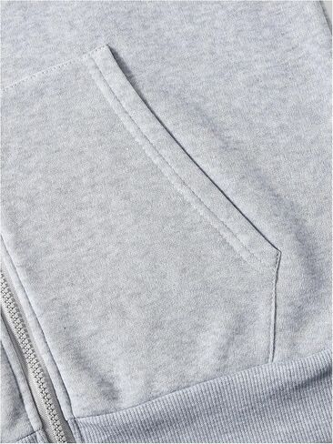 SHENHE Men's Drawstring Zip Up Hoodie Casual Drop Shoulder Hooded Sweatshirt with Pocket in Saudi Arabia