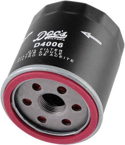 Doc's Filters Oil Filter D4006 | Fits Various Chevrolet 1996-2012, GMC 1999-2012, Buick 1996-2007, Cadillac 2003-2006, Isuzu 2003-2008, Hummer 2003-2006, Pontiac 1996-2006, Oldsmobile 1996-2001 in Saudi Arabia