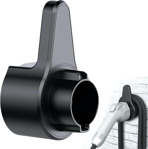 EV Charger Holder for SEA J1772 Connector,J-Hook EV Charger Cable Holder Wall Mount Electric Car Cable Organizer Gun Holder for EV Charger (SEA J1772 Short) in Saudi Arabia