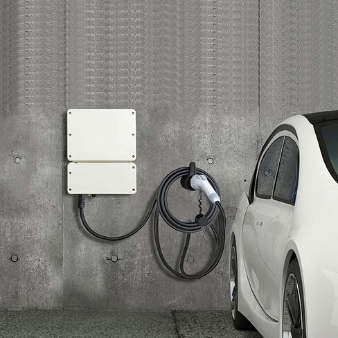EV Charger Holder for SEA J1772 Connector,J-Hook EV Charger Cable Holder Wall Mount Electric Car Cable Organizer Gun Holder for EV Charger (SEA J1772 Short) in Saudi Arabia
