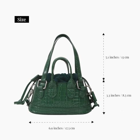 Mini Purse, Trendy Small Crossbody Bags for Women, Shoulder Bag Clutch Designers Leather Bucket Handbags in Saudi Arabia
