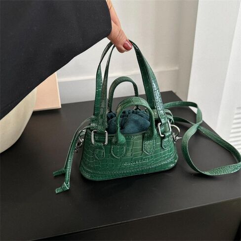 Mini Purse, Trendy Small Crossbody Bags for Women, Shoulder Bag Clutch Designers Leather Bucket Handbags in Saudi Arabia