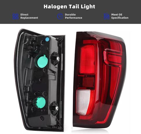 Passenger Right Side Rear Tail Light Assembly Halogen Type Compatible with 2019-2023 GMC Sierra 1500 2500HD 3500HD Replaces# 84968736 in Saudi Arabia