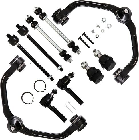 10PCS Front Upper Control Arm Suspension Kits K80052 K80054 Compatible with 98-11 Ford Ranger, 01-09 Mazda B2300, 98-01 Mazda B2500, 98-07 B3000, 98-03 B4000 in Kuwait