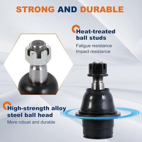 10PCS Front Upper Control Arm Suspension Kits K80052 K80054 Compatible with 98-11 Ford Ranger, 01-09 Mazda B2300, 98-01 Mazda B2500, 98-07 B3000, 98-03 B4000 in Kuwait