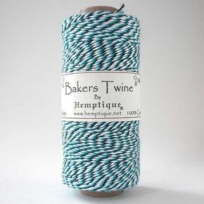 Hemptique BTS2LTPNK-W Baker's Twine Spool, Pink and White