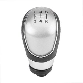 5 Gear Knob for Focus, Car 5 Speed Gear Shift Lever Knob Head for Focus Fiesta mk7 2008-2013