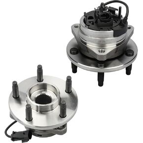 513214 Front Wheel Hub Bearing Assembly for Chevrolet Cobalt 2008-2010 for Chevrolet HHR 2008-2010 for Chevrolet Malibu 2004-2012 for Pontiac G6 05-10, for Saturn Aura 07-09 5 Lugs W/ABS