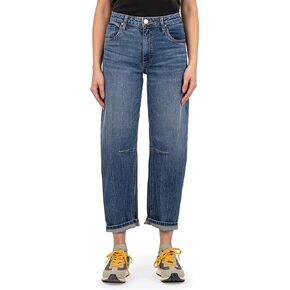 KUT from the Kloth Women's Ashley High-Rise Slouchy Barrel Straight Leg in Dedication