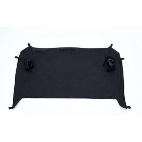 RAMPAGE PRODUCTS Tonneau Cover for Jeep Wrangler JK | Black Diamond, Vinyl | 731135 | Fits 2007-2018 Jeep Wrangler JK 2-Door