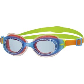 Zoggs Kids' Little Sonic Air Swimming Goggles (up to 6 years), Pink/Blue/Green/Tint, One Size
