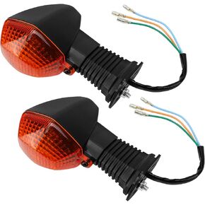 2Pcs Motorcycle Turn Signal Indicator Light Blinker Lamp Replacement Compatible with Suzuki GSF 600 650 1200 1250 N/S Bandit, GSF 1250 SA, SV 1000 N/S 650S/N, DR-Z 400S, GSX-R 600 750 1000 GSX 650F