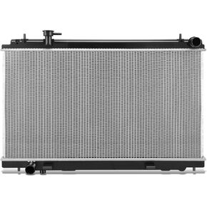 DNA MOTORING OE Style 1-Row Aluminum Cooling Radiator Compatible With Nissan 350Z 2003-2006, OEM-RA-2577
