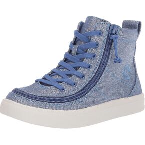 BILLY Footwear Kids Classic Lace High (Little Kid/Big Kid) White Rainbow 7 Medium