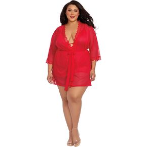 Dreamgirl womens Ps Robe & Chemise SetLingerie Set