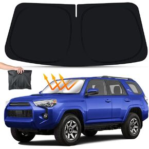 Car Sun Shade for Toyota 4Runner 2010 2011 2012 2013 2014 2015 2016 2017 2018 2019 2020 2021 2022 2023 2024 Auto Interior Accessories Window Sunshade Insulation Curtains Protector Cover Visor