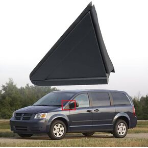 Right Passenger Side Exterior Side View Mirror Panel Triangle Trim Replacement for Grand Caravan 2008-2017 Replacement for Town & Country 2008-2016 Replacement for 1AN68RXFAA 1AN68RXFAB