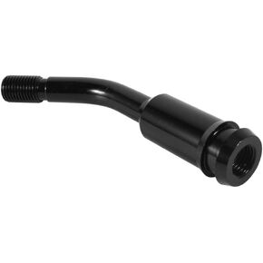 Akozon Shift Knob Extender 5in Car Shift Knob Extender Straight Gear Shifter Lever Extension for T4 1990-2003 Black