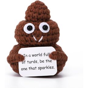 Funny Magic Stuff Gifts for Women, Cute Crochet Potato Home Office Decor for Housewarming Gifts,Friendship Gifts,Christmas Stocking Stuffers,Mothers Dad Ideals Gifts (Magic Potato)