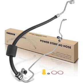 A-Premium Power Steering Hose Pressure Hose Line Assembly Compatible with Kia Soul 2010-2011 L4 2.0L Petrol Pump To Gear/Rack Pinion