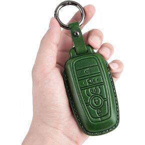 Compatible with Ford Key Fob Cover Car Key Case Shell Protection for Ford Explorer Fusion Escape F150 F250 F350 F450 F550 Edge 5 Button