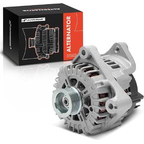 A-Premium Alternator Compatible with BMW M3 2008-2013 4.0L, 12V 180A 6-Groove Pulley Clockwise, Replace# 12317837981, 12317838656