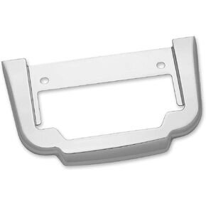 Kuryakyn 5148 Motorcycle Accent Accessory: License Plate Frame for 2010-19 Harley-Davidson Trike Motorcycles, Chrome